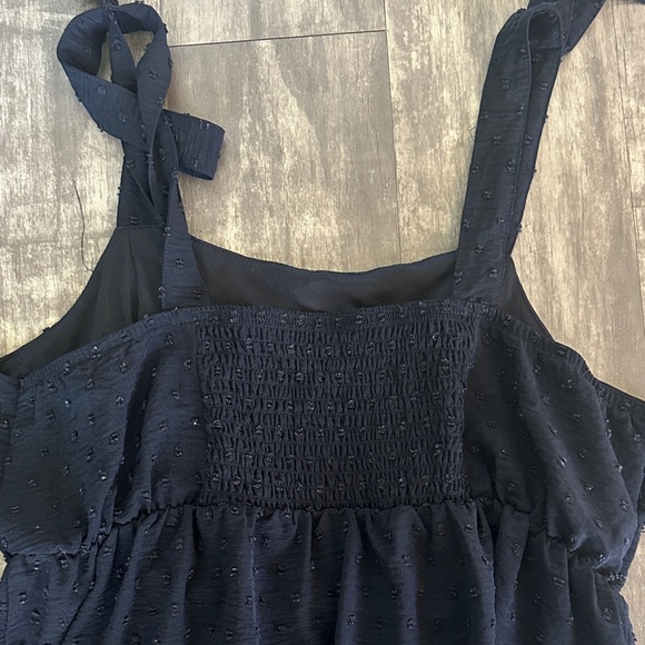 SO Black Textured Midi Dress - Picture 5 of 5